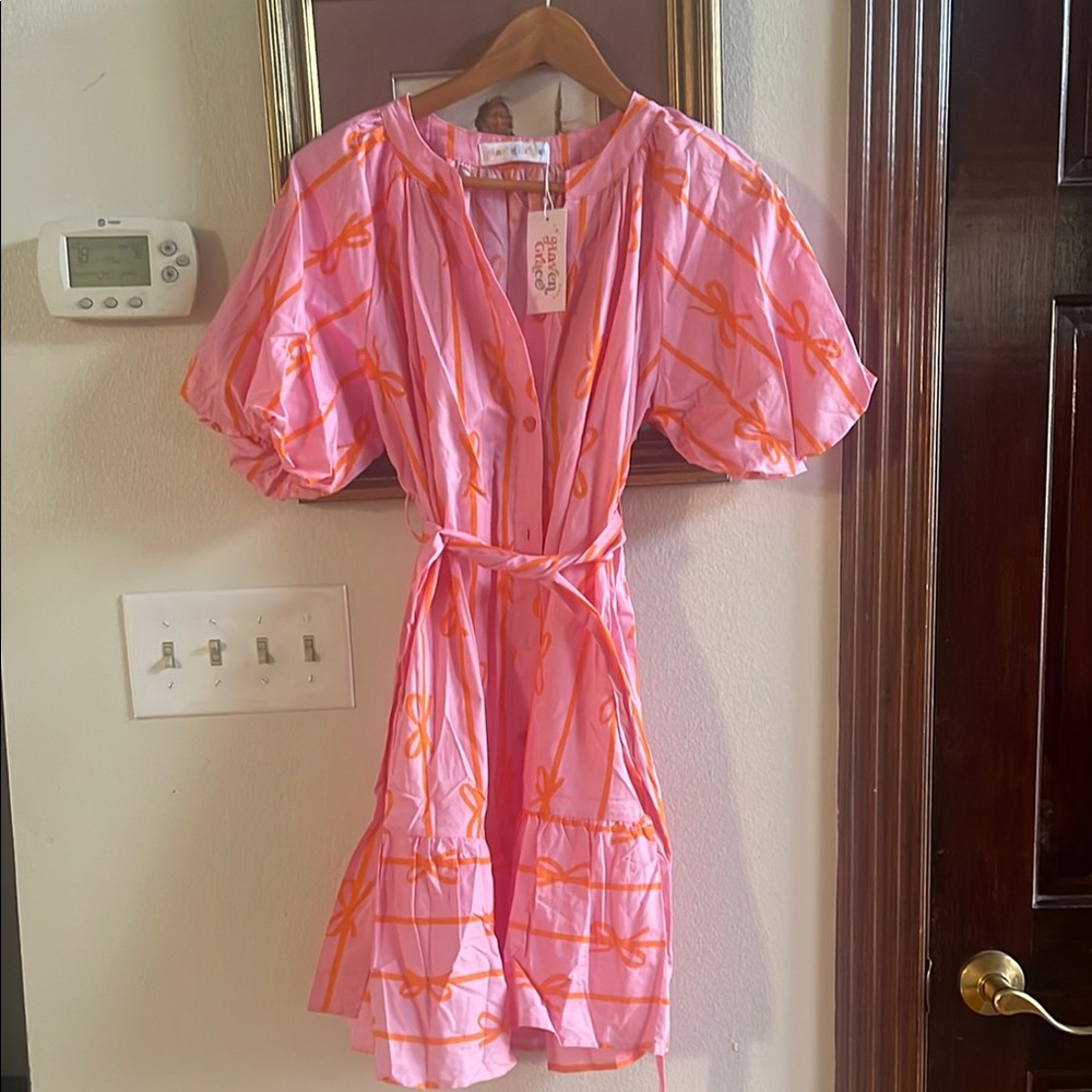 Haven Grace Puff Sleeve Dress